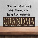 Custom Sign for Grandma