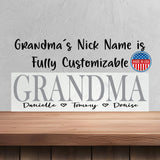 Custom Sign for Grandma