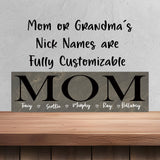 Sign for Mom